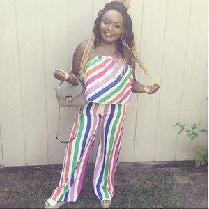 Rainbow Jumpsuit ❤️🧡💛💚💙